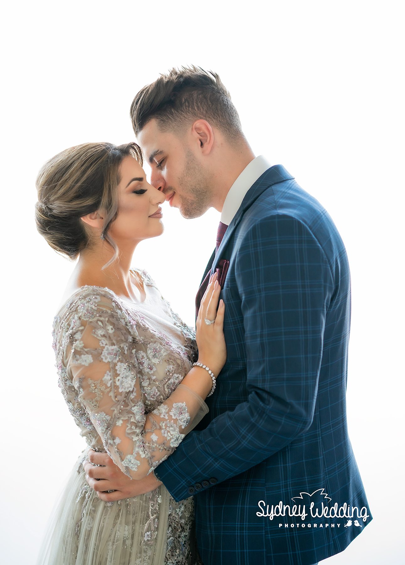Intimate couple portrait